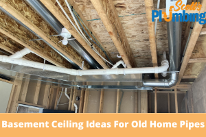 Basement Ceiling Ideas For Old Home Pipes