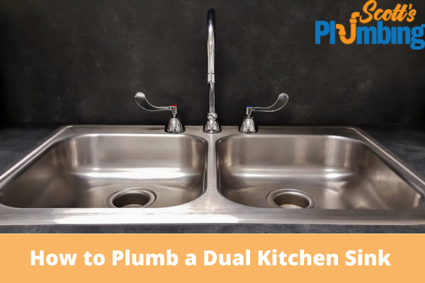 How to Plumb a Dual Kitchen Sink